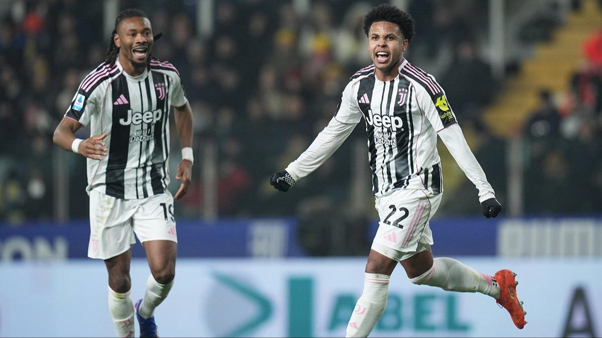 Juventus, Parma'y� farkl� ma�lup etti