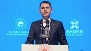 Bakan Kurum: Asr�n felaketinden asr�n in�as�na geldik
