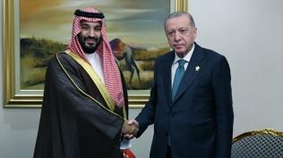 Prens Selman ile görüşme başladı