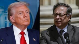 Gerilimli başlıklar masada: Trump, Kolombiya Cumhurbaşkanı Petro ile görüştü