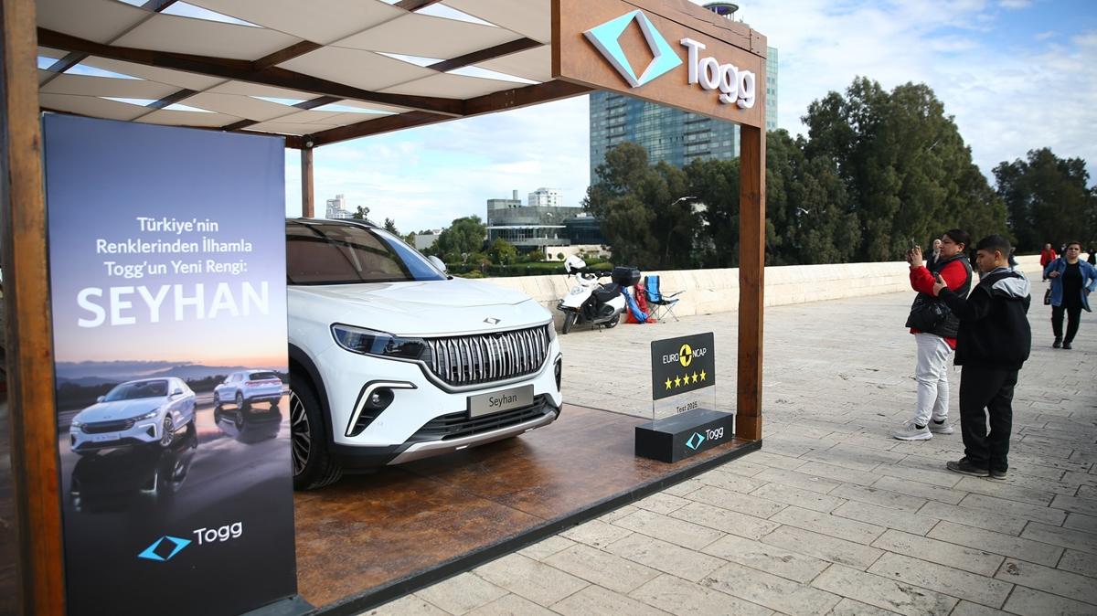 Togg'un yeni rengi görücüye çıktı