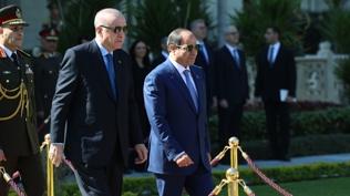 Cumhurba�kan� Erdo�an M�s�r'a geldi