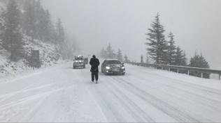 Sa�anak ve kar kap�da