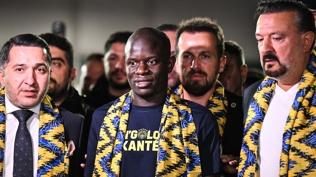 Kante, �stanbul'a geldi