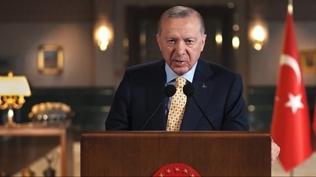 Kafkasya'n�n gelece�ine yeni sayfa... Zayed �d�lleri'nde Cumhurba�kan� Erdo�an'dan video mesaj