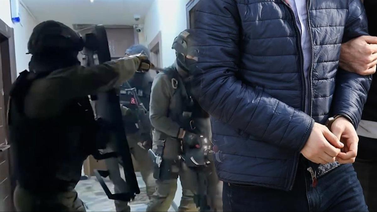 22 ilde MLKP operasyonu! G�zalt�na al�nan 96 ��pheliden 47'si tutukland�