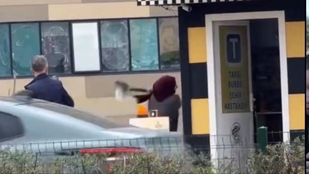 Bursa'da sinir krizi deh�eti! Dura�� sava� alan�na �evirdi