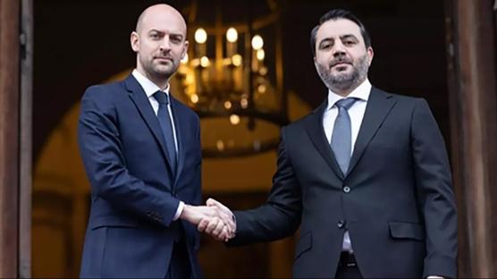 DEA�'la m�cadele ve entegrasyon g�ndemi: Suriye D��i�leri Bakan� �eybani, Frans�z mevkida�� Barrot ile g�r��t�