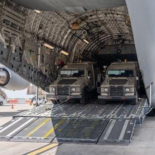 90 milyon dolarl�k ekipmanlar yola ��k�yor