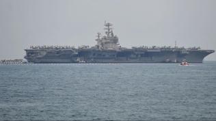 ABD'den �ran'a g�zda��! USS Abraham Lincoln Umman Denizi'nde ilerliyor