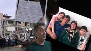 Annesini enkazdan kendi elleriyle ��kard�