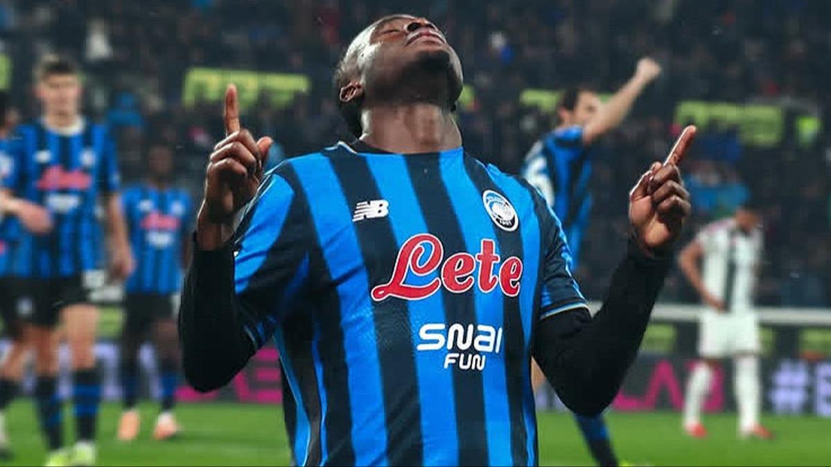 Atalanta �eyrek finalde Juventus'u 3 golle da��tt�