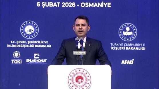 Bakan Kurum: 455 bin yuva Cumhur �ttifak�'m�z�n �elik iradesini ta��yor