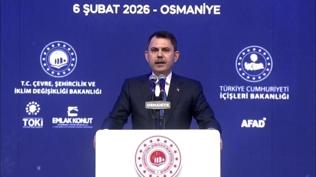 Bakan Kurum: 455 bin yuva Cumhur �ttifak�'m�z�n �elik iradesini ta��yor