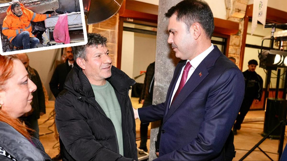 Bakan Kurum'dan 6 �ubat'�n y�l d�n�m�nde anlaml� bulu�ma