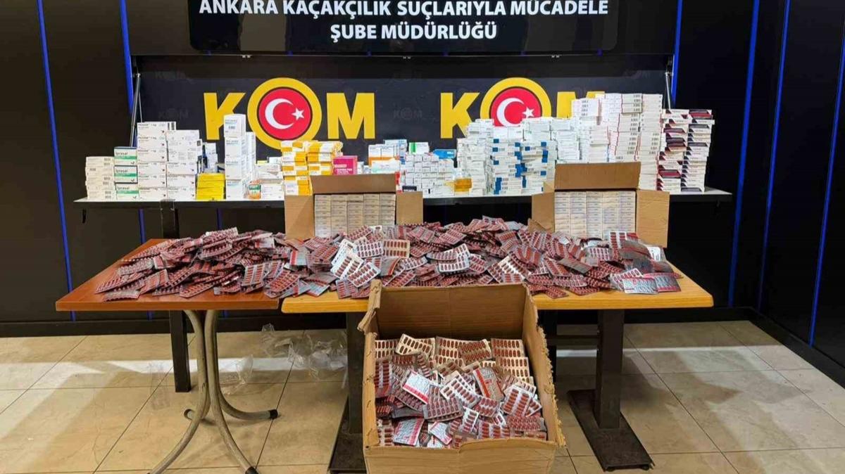 Ba�kentte milyonluk ila� ticareti if�a oldu: Tutuklamalar var