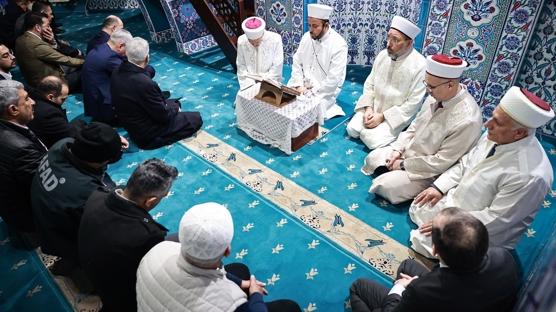 Diyanet ��leri Ba�kan� Arpagu�'tan Osmaniye'de hatim duas�