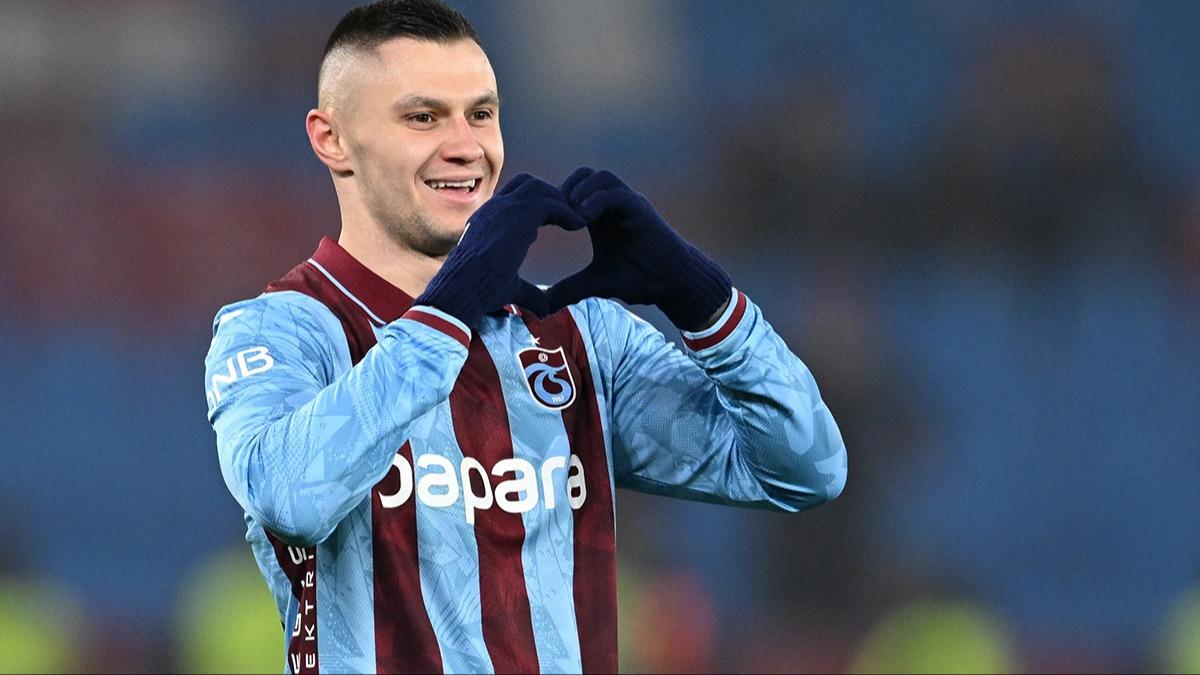Trabzonspor'da Zubkov, Samsunspor ma�� kadrosunda yer almad�