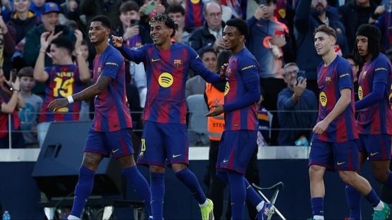 Barcelona evinde Mallorca'y� rahat ge�ti