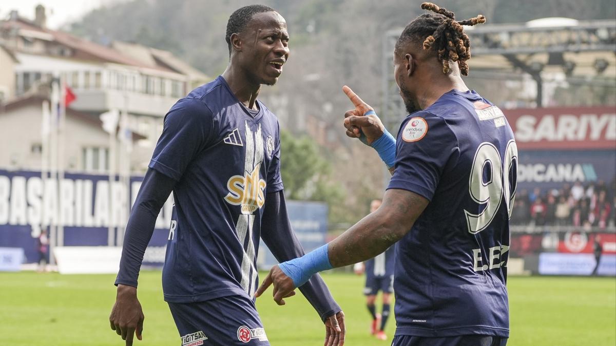 Sar�yer evinde tek golle kazand�