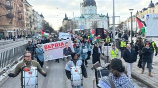 Soyk�r�mc� �srail, Stockholm'de protesto edildi