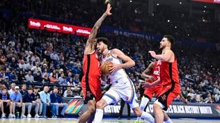 Houston Rockets deplasmanda Thunder'� devirdi