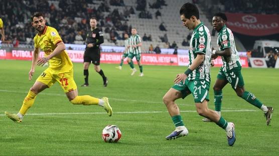 Konya'da gol sesi ��kmad�