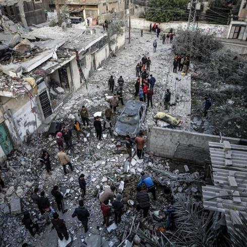 �srail Gazze'de ate�kesi dinlemedi! 6 Filistinliyi katletti