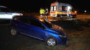 K�r�kkale kaza yapan arac�n s�r�c�s� kay�plara kar��t�