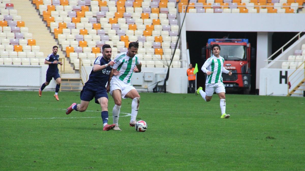 Malatya Ye�ilyurtspor 3 puan� 1 golle ald�