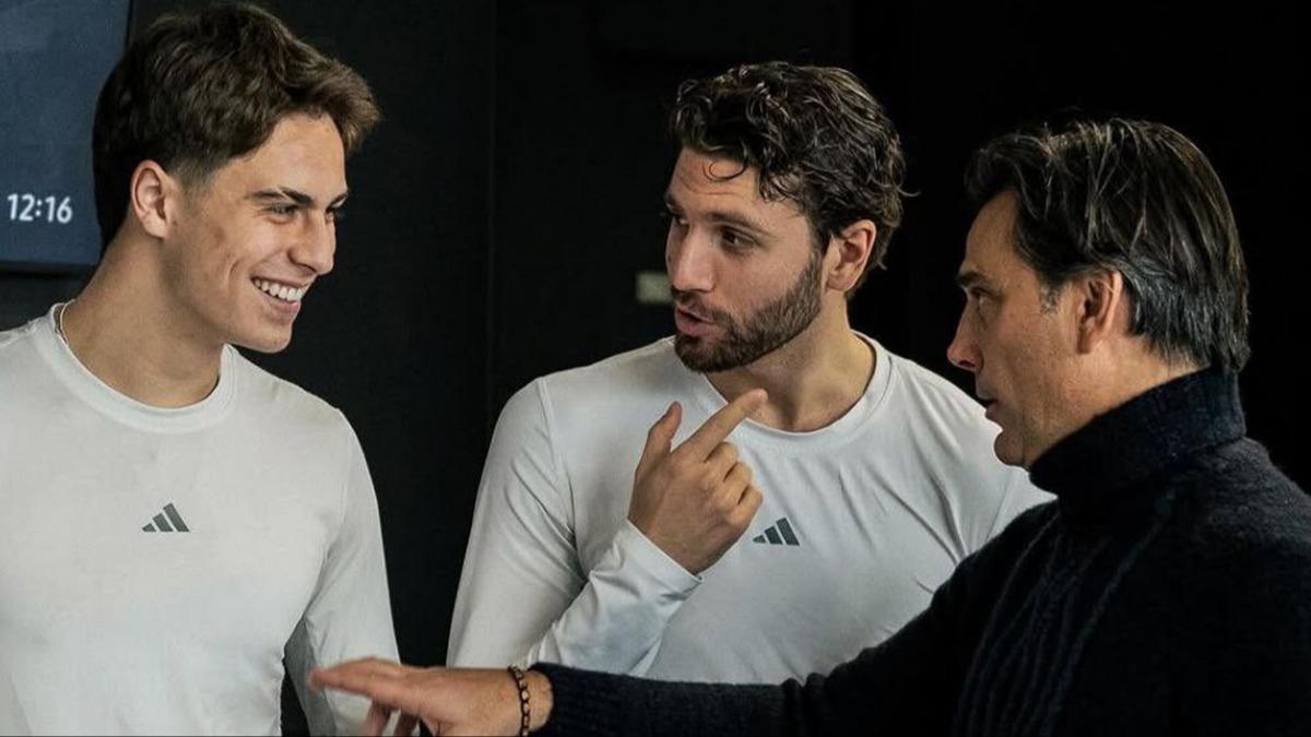 Vincenzo Montella, Juventus'ta Kenan Y�ld�z'� ziyaret etti