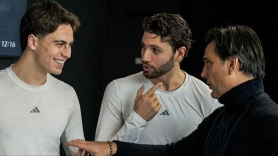 Vincenzo Montella, Juventus'ta Kenan Y�ld�z'� ziyaret etti