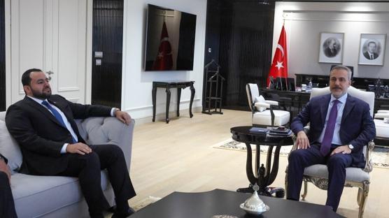 Bakan Fidan, Katar'�n D��i�lerinden Sorumlu Devlet Bakan� Khulaifi ile g�r��t�