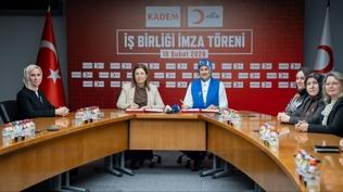 Kad�nlar�n g��lendirilmesi ama�lan�yor! K�z�lay ile KADEM aras�nda i�birli�i