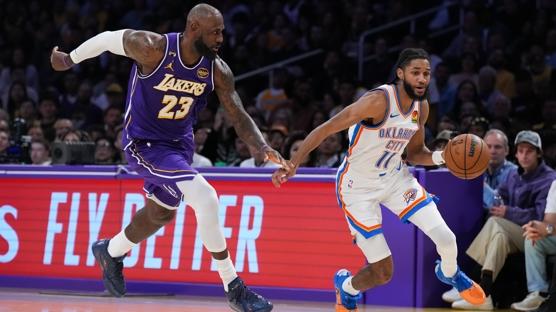 Thunder, deplasmanda Lakers'� devirdi