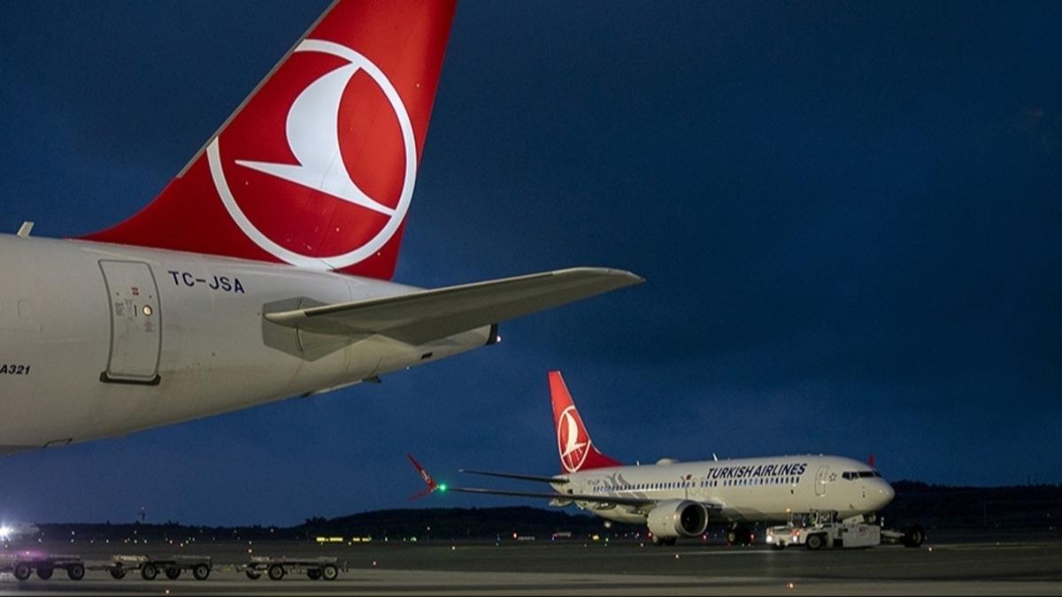 THY'den yeni rota! Tarifeli seferler ba�l�yor