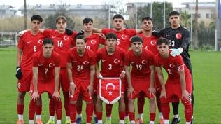 U17 Milliler, haz�rl�k ma��nda Hindistan'� tek golle ge�ti