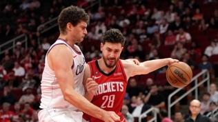 Alperen �eng�n ma�a damga vurdu! Houston Rockets evinde galip