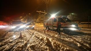 �ok say�da ara� mahsur kald�