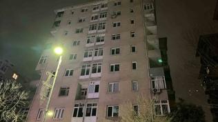 K���k�ekmece'de bir bina m�h�rlenerek tahliye edildi