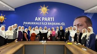 AK Partili kad�nlardan Ba�kan Zeynep G�ne�'e �alvarl� destek