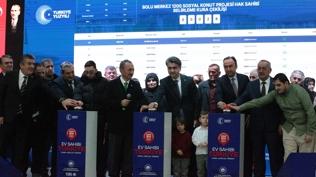 Bolu'da 1950 konut in�a edilecek: Hak sahipleri belirlendi