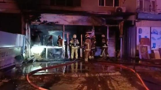 Bursa'da korkutan yang�n: 2 ki�i hastaneye kald�r�ld�