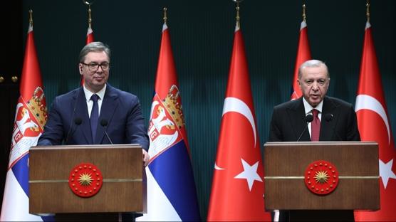 5 milyar dolarl�k hedefe ad�m ad�m... Ba�kan Erdo�an'dan Balkanlar'da istikrar vurgusu