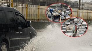 CHP'li belediyede yine su krizi: sokaklar sular alt�nda kald�