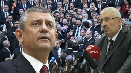MHP'li Yalçın'dan Özel'e 'kürsü işgali' tepkisi