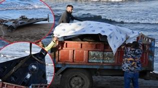 SAS ekipleri devreye girdi: Sahilde bulunan �HA inceleniyor