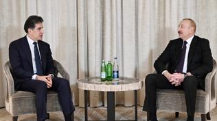 Aliyev ile Barzani Münih'te görüştü