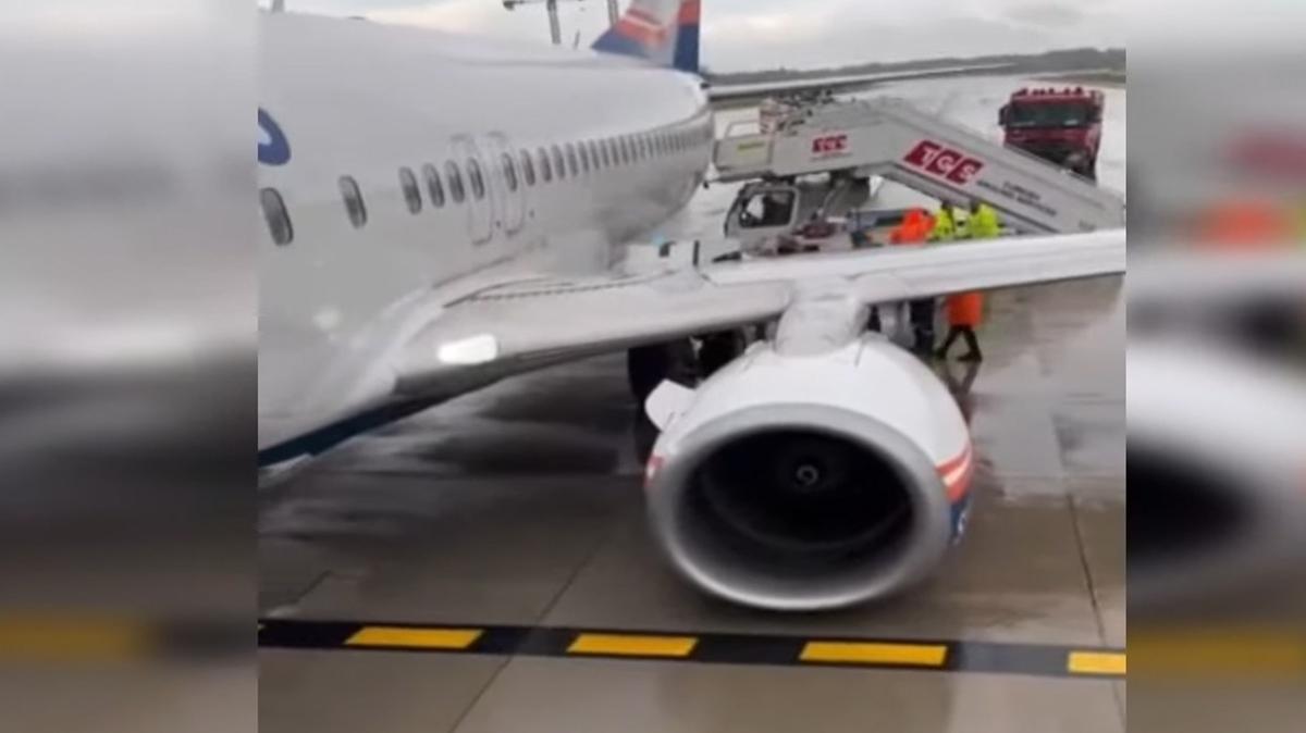 Antalya Havaliman�'nda tehlike ucuz atlat�ld�