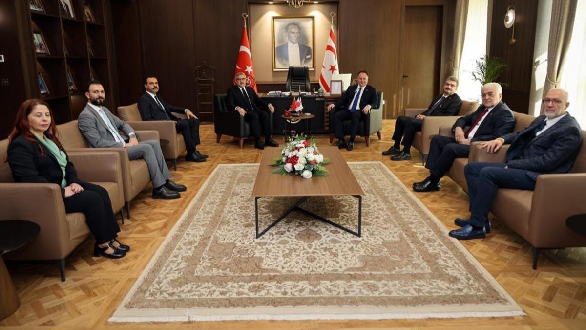 T�rkiye yan�m�zda olduk�a korkumuz yok! Lefko�a'da dikkat �eken bulu�ma